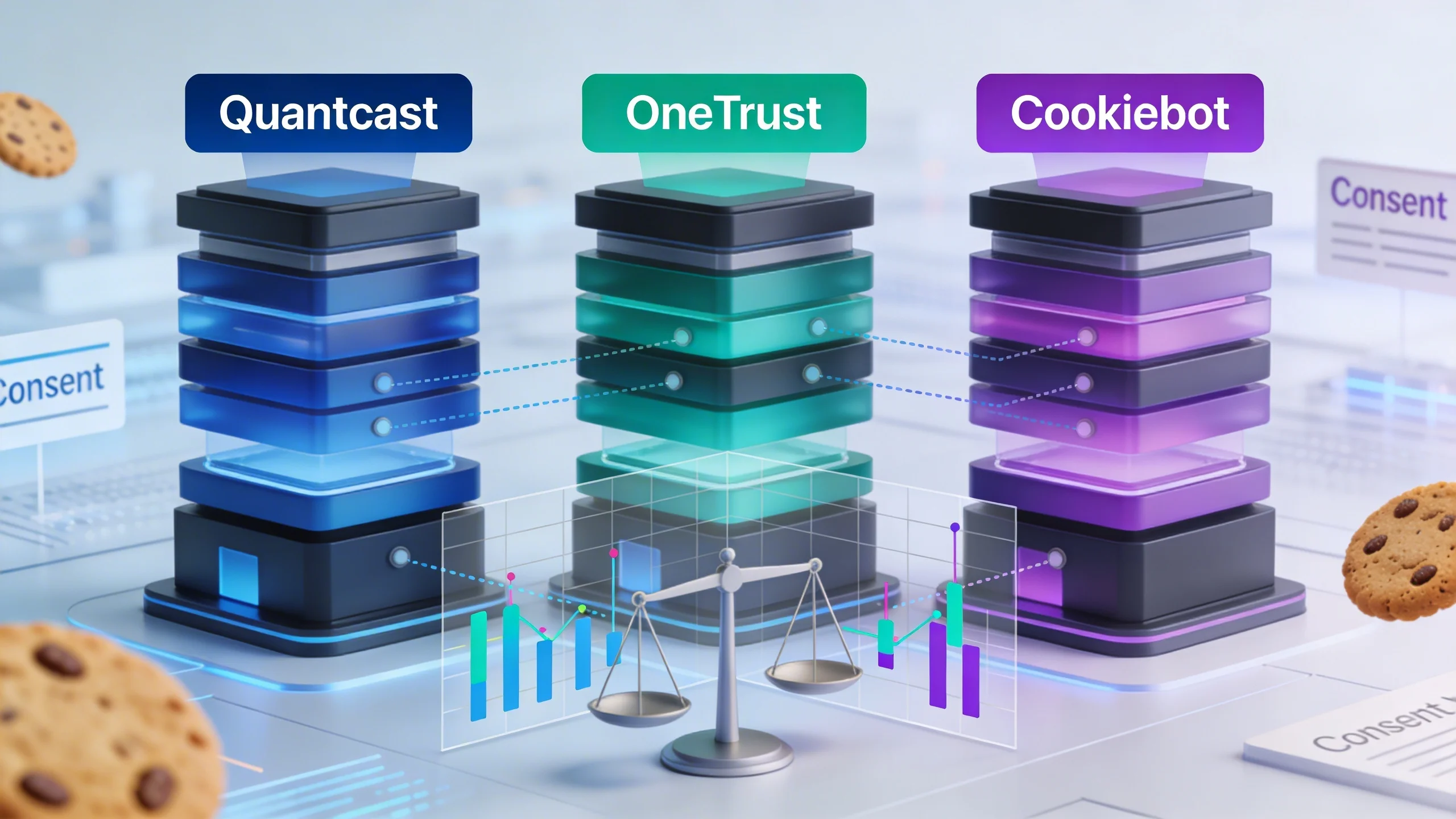Choosing a Consent Management Platform (CMP): Quantcast vs. OneTrust vs. Cookiebot