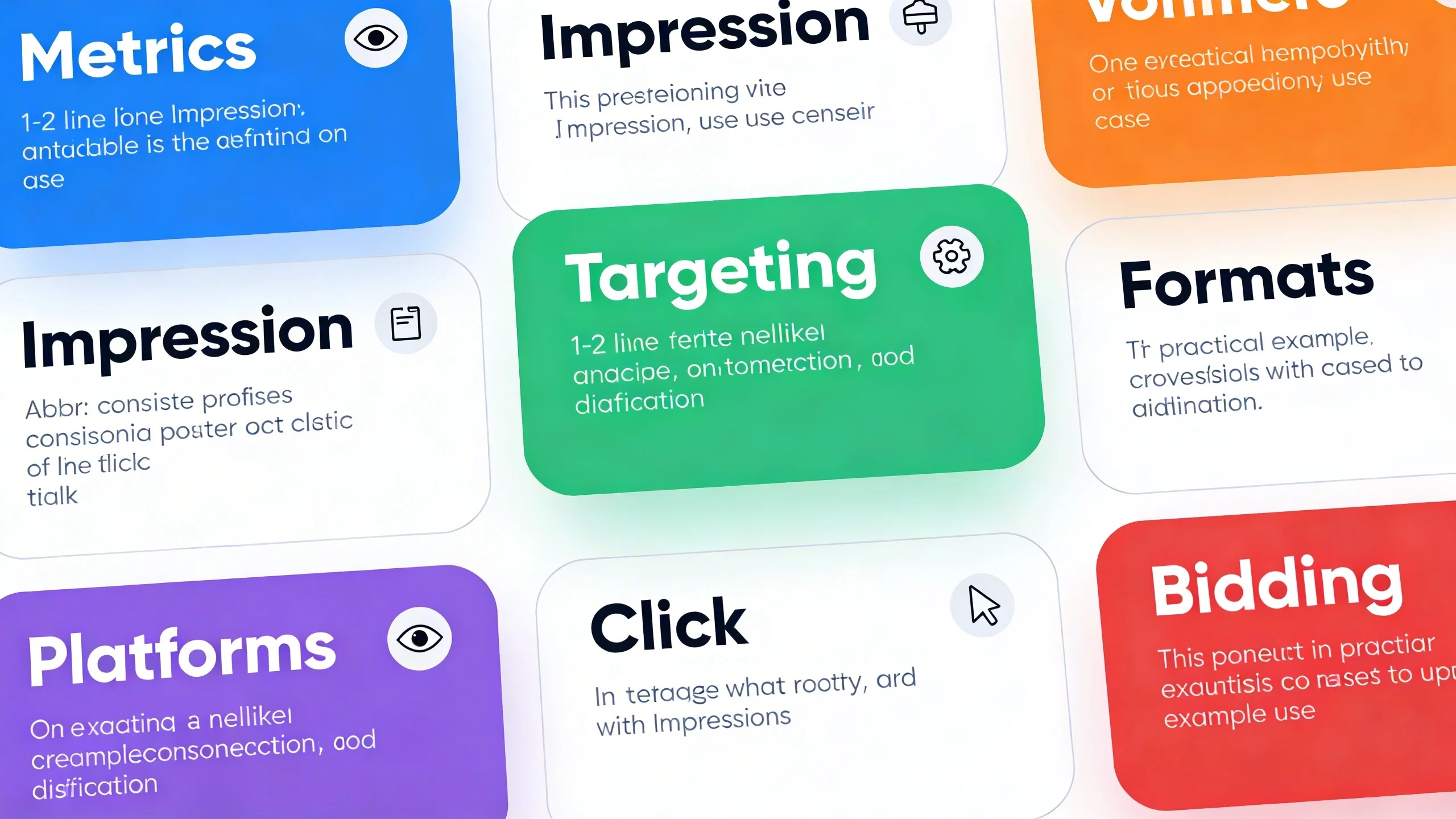 Digital Advertising Glossary infographic 1