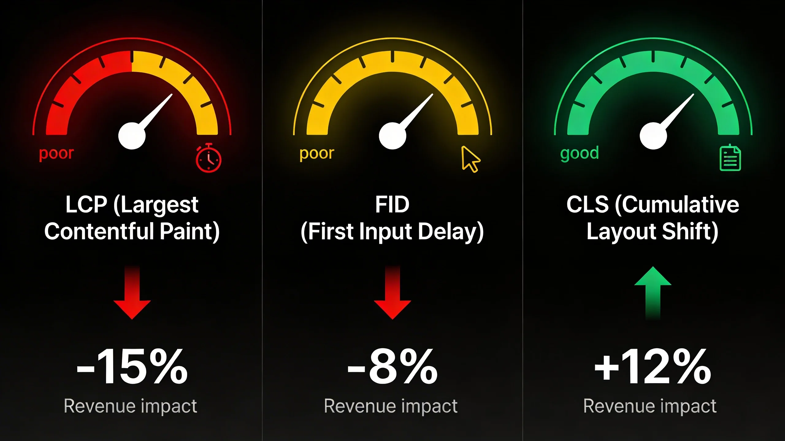 **How Core Web Vitals (CWV) Directly Impact Ad Revenue (And How to Fix Them)** infographic 1