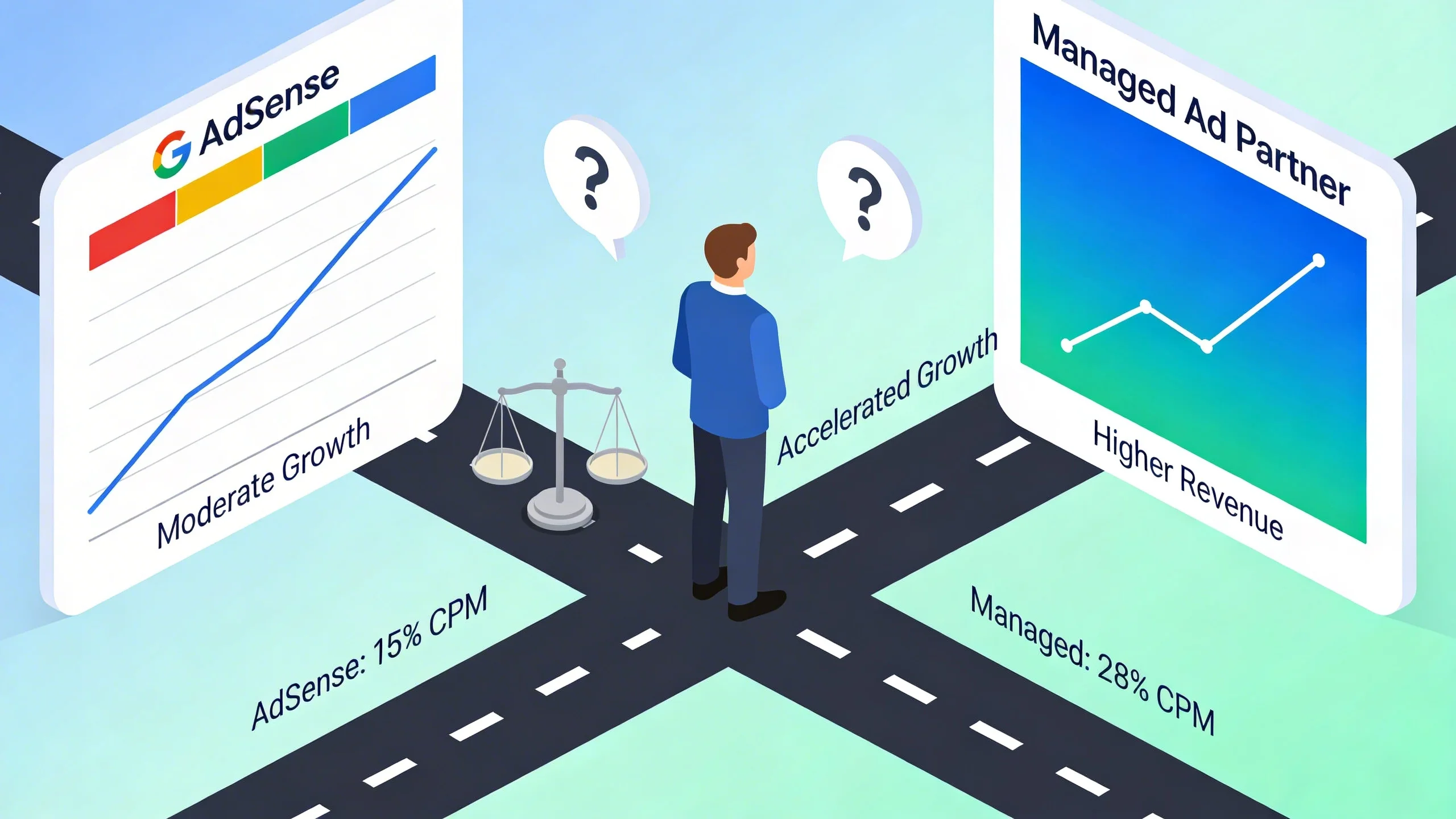 When Should You Leave AdSense for a Managed Ad Partner?